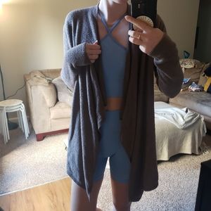 Barefoot Dreams Cardigan - Brown